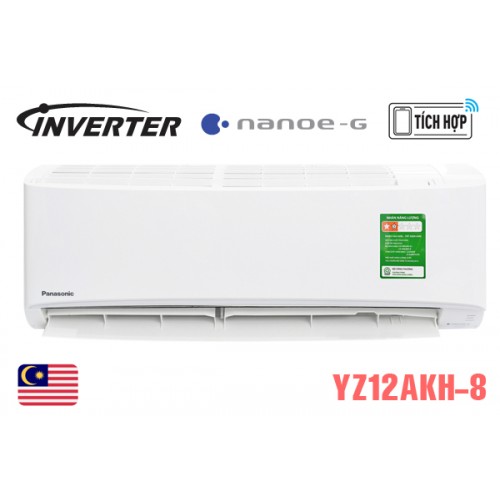 Điều hòa Panasonic 2 chiều 12.000BTU inverter YZ12AKH-8 Điều hòa Panasonic 2 chiều 12.000BTU inverter YZ12AKH-8